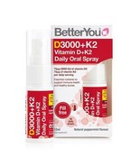 BetterYou Vitamin D + K2 Spray 12ml (PACK OF 2) - €83,65 EUR