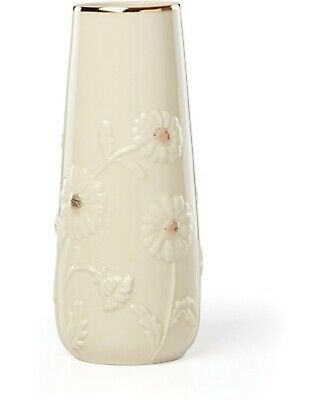 Primary image for Lenox 2020 Mother's Day Daisy Vase  Flower Ivory Gold High Relief Gift NEW