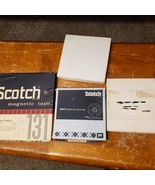 RARE LOT of Vintage Reel to Reel Tape Scotch 5 in. &amp; 7&quot; Magnetic Low Pri... - $37.99