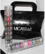 Mica Beauty 2x * stacks Eye Shadows Glitter and nude colors + Aviva Nail... - £46.72 GBP