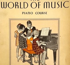 World Of Music Piano Course 1936 Song Instruction Book Spiral Bound PB DWFFBK - £23.59 GBP