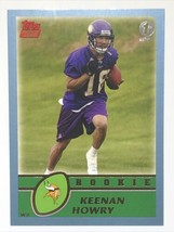 Keenan Howry 2003 Topps #312 Minnesota Vikings Rookie Card NFL Football RC - £0.78 GBP