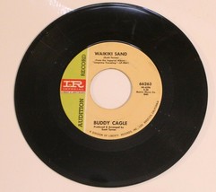 Buddy Cagle 45 Waikiki Sand - Cincinnati Stranger Imperial Records Audit... - $4.94