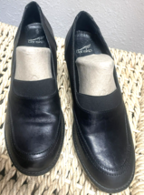 Dansko Noleen Black Leather Pumps Notting Hill Collection Womens EU 37 - $38.00