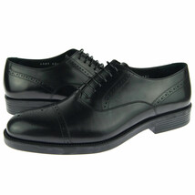 Corrente 4581 Cap Toe Oxford, Men&#39;s Dress/Casual Leather Shoes, Black - £117.90 GBP