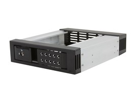 I Star Usa BPN-DE110SS-BLACK Trayless 5.25&quot; To 3.5&quot; Sata Sas 6 Gbps Hdd Hot-swap R - £40.91 GBP