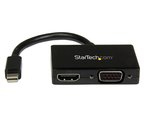 StarTech.com Mini DisplayPort to HDMI and VGA - 2 in 1 Travel Adapter - ... - $40.14