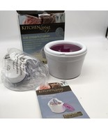 Kitchen Living Electric Sorbet, Frozen Yogurt &amp; Ice Cream Maker 1 Quart ... - $15.00