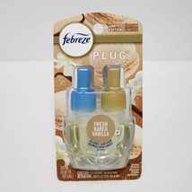 Febreeze Plug In Oil Refill Fresh Baked Vanilla Limited Edition Air Freshener - £11.03 GBP