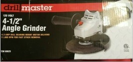 DRILL MASTER Corded 4-1/2 In. 4.3 Amp ( NO GRINDING WHEEL AS STATED ON BOX) - £28.31 GBP