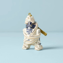 Lenox Disney R2-D2 Star Wars Droid Ornament Figurine White Bow Christmas NEW - £32.12 GBP