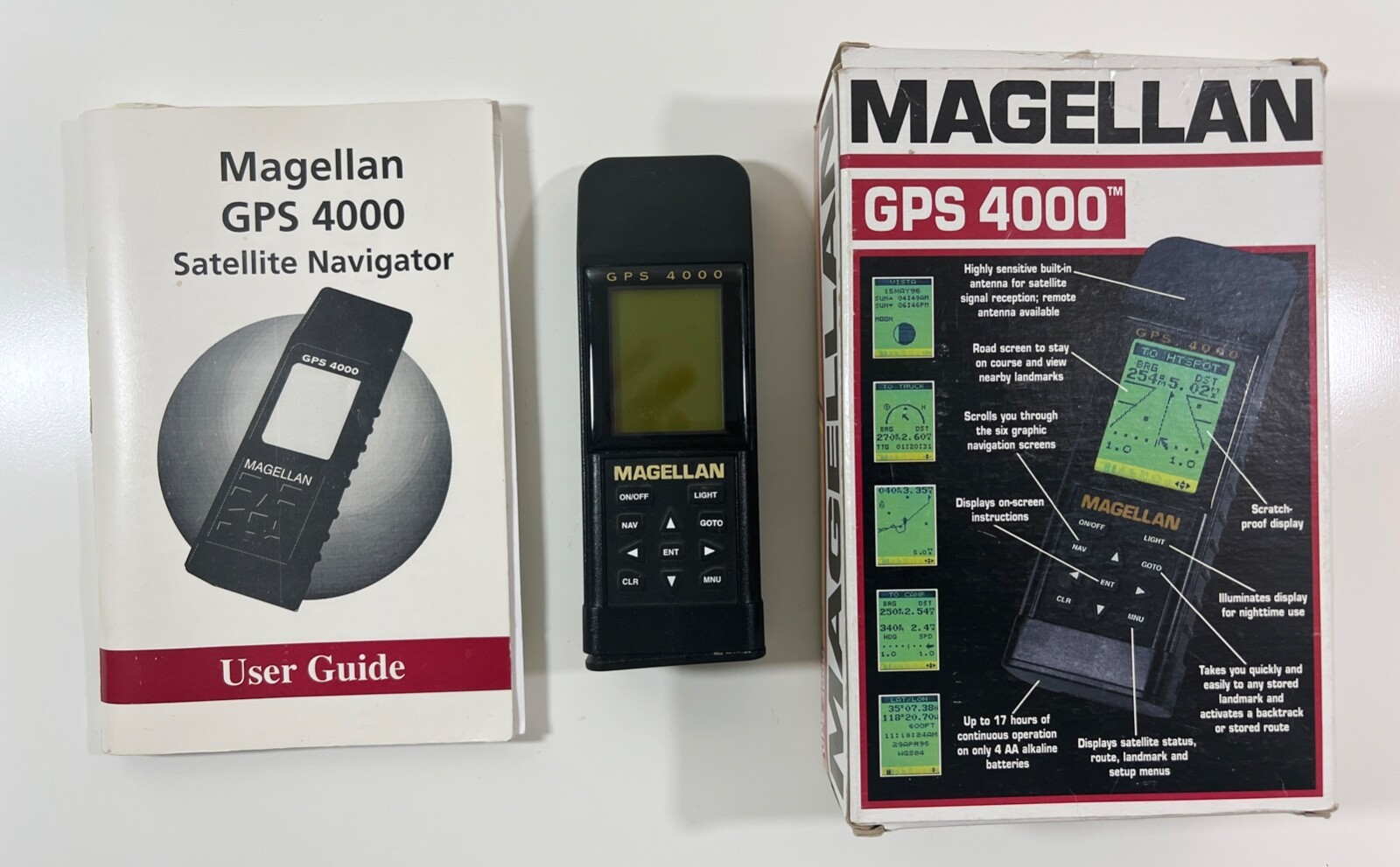 Magellan GPS 4000 Handheld Satellite Navigator (FOR PARTS/NOT WORKING) - $9.89