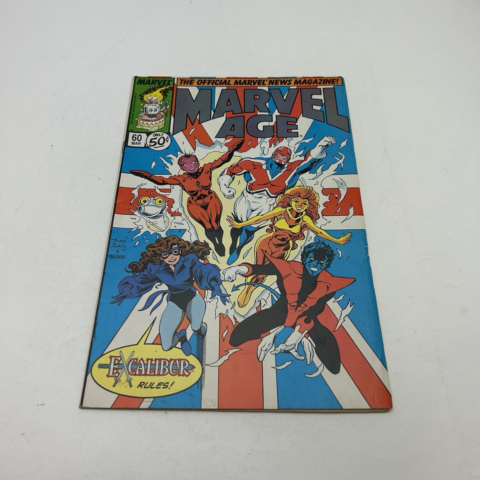 Marvel Age The Official Marvel News Magazine 1987 - $5.51