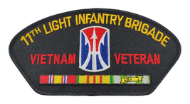 11TH LIGHT INF BDE VIETNAM VET PATCH - $7.00