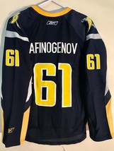 Reebok Women&#39;s NHL Jersey Buffalo Sabres Maxim Afinogenov Navy sz 2X - $16.82