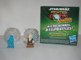 STAR WARS - FIGHTER PODS - RAMPAGE BATTLE - Halo Obi-Wan Kenobi &amp; Ki-Adi... - £9.44 GBP