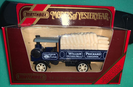 Matchbox Yesteryear 1917 Yorkshire Steam Wagon William Prichard Blue Y-8... - £19.68 GBP