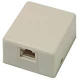 gc electronics 45-5614 modular jack, 8 position, 1 port; connector type:... - $4.97