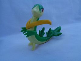 McDonald&#39;s 2012 Pokemon Tomy Nintendo Green Servine Happy Meal Plastic Toy - £1.53 GBP