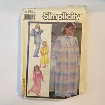Simplicity 7833 Sewing Pattern 1986 Size 7 Small Bust 26 Vintage Girls N... - $9.87