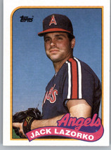 1989 Topps 362 Jack Lazorko  California Angels - $0.99