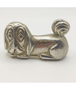 Vintage Stylised Bassett Hound Metal Ornamental Figure - $322.91 MXN
