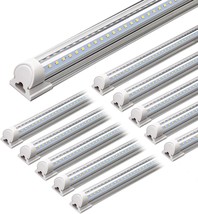 Barrina Led Shop Light, 4Ft 40W 5500Lm 5000K Daylight White, V Shape,, 1... - $155.94