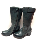 MIZ MOOZ MID CALF BOOTS SIDE ZIP  GORE FOREST GREEN 37EU / 7US NEW # Z-09 - $1,748.48 MXN