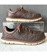 KEEN Utility San Jose Oxford Aluminum Toe Brown Leather Work Shoes-Men&#39;s... - $51.90 CAD