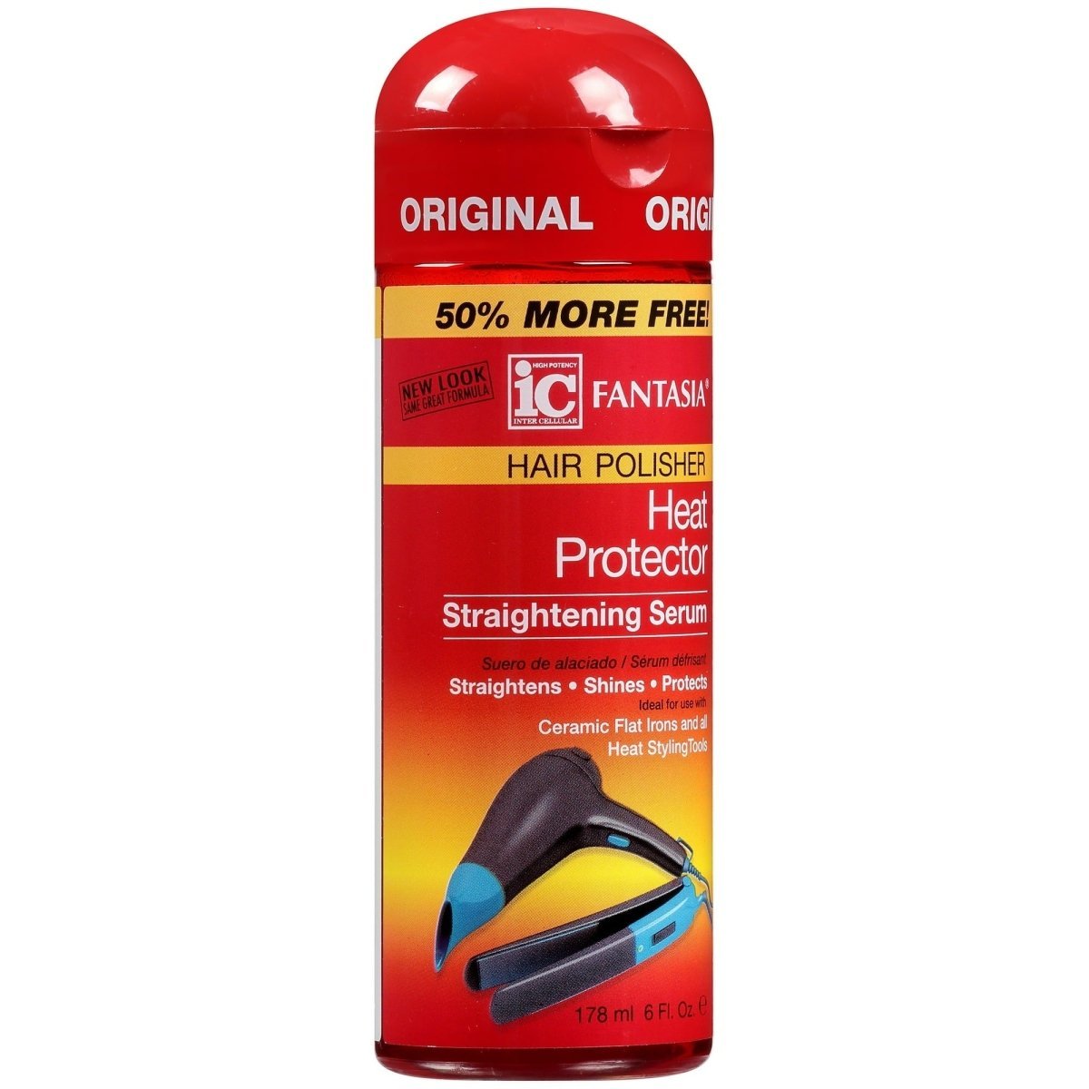 Fantasia IC Heat Protect Straightening Serum 6 Oz - $12.25