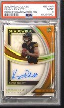 Authenticity Guarantee 
2022 Kenny Pickett Panini Immaculate Shadowbox R... - $743.33