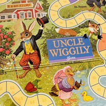 Vintage Uncle Wiggily Parker Bros Game Board Replacement Only 1988 Version - £18.37 GBP