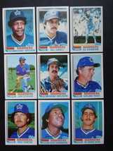 1982 Topps Traded Seattle Mariners Team Set of 9 Baseball Cards - £4.67 GBP