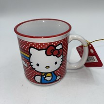 Hello Kitty Mug 3.5” x 3.25” New Rainbow - £11.99 GBP