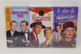 Midnight Lace The Man Who Knew Too Much Irving Berlin&#39;s Holiday Inn (VHS... - £15.84 GBP