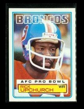 Vintage 1983 Topps Afc Pro Bowl Football Card #268 Rick UPC Hurch Denver Broncos - £3.88 GBP