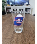Rusty Wallace NASCAR 1998 DRINKING GLASS PINT BEER Miller Lite #2 - $11.88