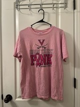 Anvil Men&#39;s T-Shirt Hoos Think Pink University Of Virginia Pink Size M - £23.26 GBP
