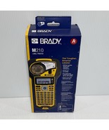 Brady M210 Portable Handheld Label Maker Printer, Yellow/Black BRAND NEW - $1,854.27 MXN