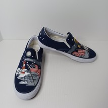 Polo Ralph Lauren Mens 8D Canvas Thompson Lighthouse Usa Captain Bear Deck Shoes - $59.35