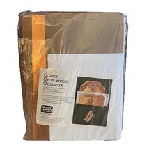 Better Homes and Gardens Book Clubs Copper Cross Stitch Mail Organizer H... - $18.99