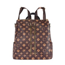 Hot 2022 Women   Design Backpack Tourist Monogram Anti-theft Pack Bag Big Capaci - £62.44 GBP