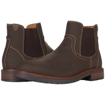 Dockers Men Chelsea Boots Ransom Size US 13M Dark Brown Faux Leather - $69.30