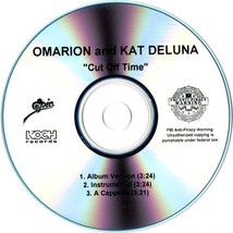 Omarion And Kat Deluna - Cut Off Time U.S. Promo CD-R 2007 3 Tracks - £15.45 GBP