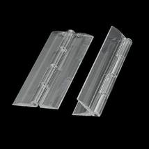 Fujiyuan 5 Pcs 100mmx42mm Plastic Acrylic Folding Hinge Plexiglass for C... - $7.24