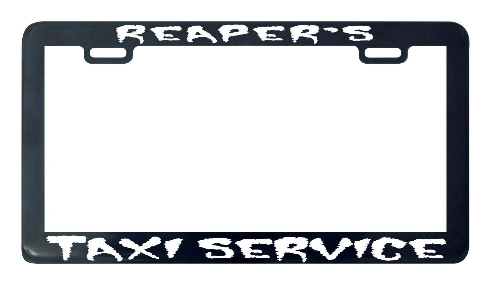 Grim Repear&#39;s Faucheurs Reaper Taxi Service Licence Plaque Cadre Support... - $6.29