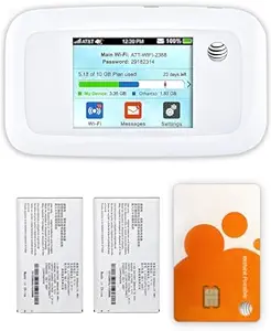 Bundle For At&amp;T Mobile Hotspot Zte Velocity 4G Lte Router Mf923 | Up To ... - $240.99