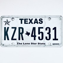  United States Texas Lone Star Passenger License Plate KZR 4531 - £13.22 GBP