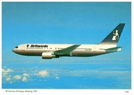 Britannia Airways Boeing 767 Charles Skilton Postcard - £6.92 GBP
