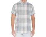 Weatherproof Vintage Men&#39;s Linen Cotton Button Down Shirt Four Leaf Clov... - $29.99